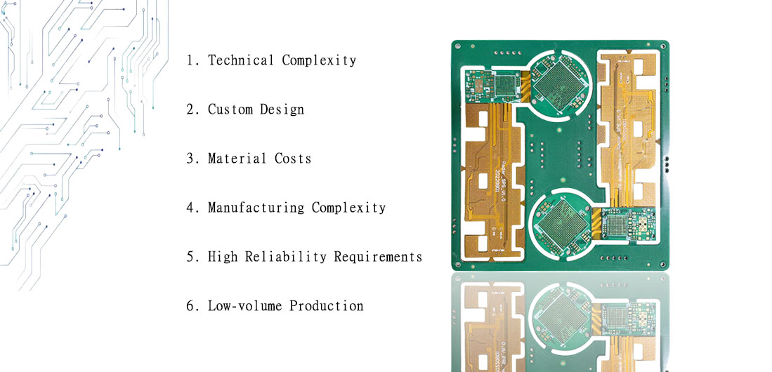 Rigid-flex PCB has characteristics and high costs reasons