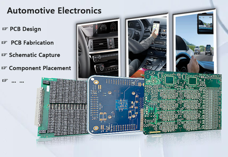 Vehicle electronic PCB design and manufacturing