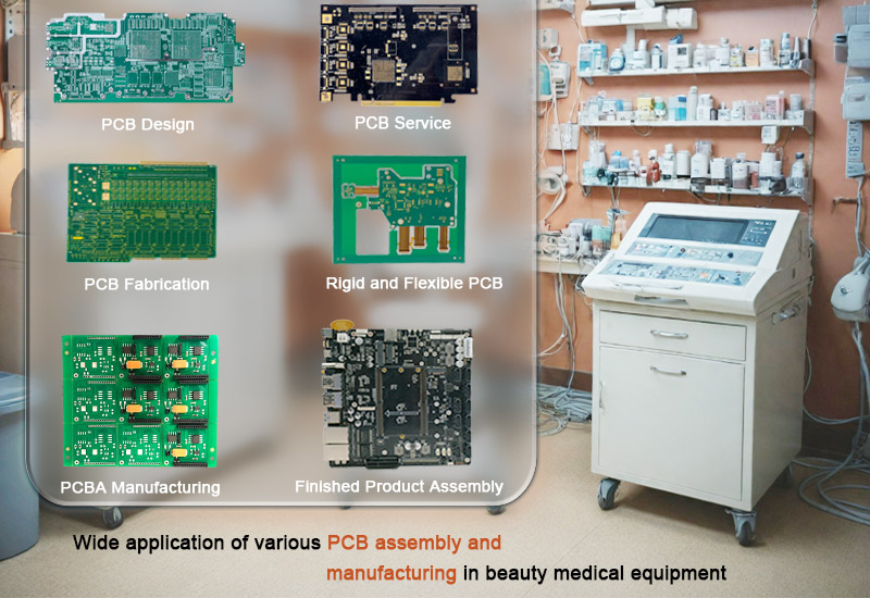 pcb assembly and manufacturing in beauty medical equipment