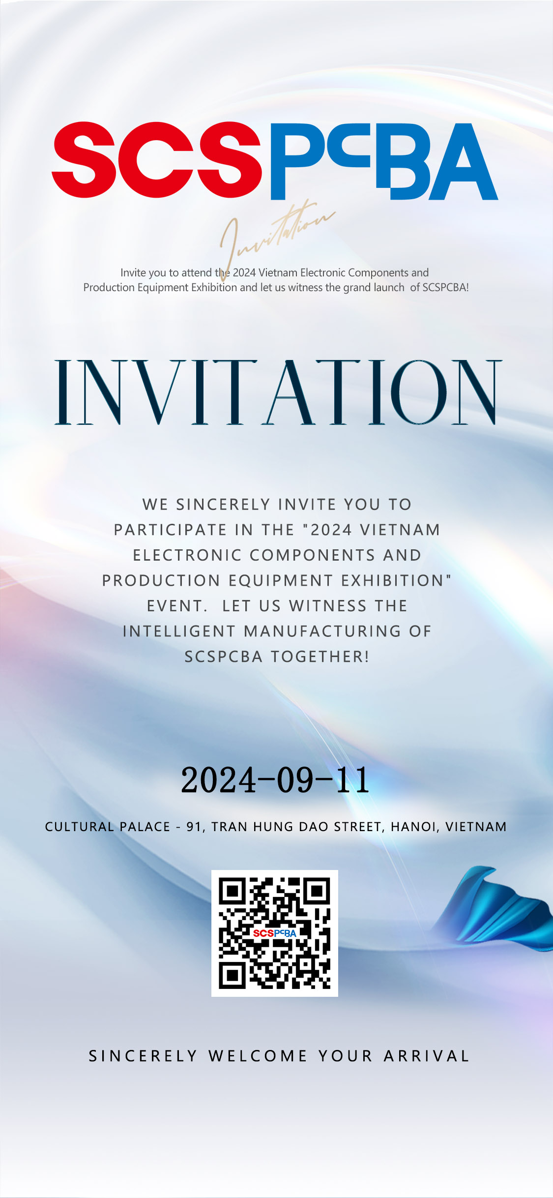 Contact us to get 2024 Nepcon Vietnam invitation letter